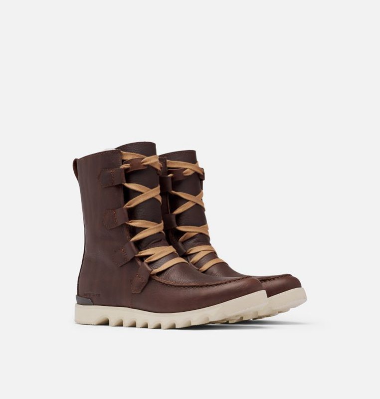 Mens Booties Dark Brown - Sorel Kezar™ Storm - 367810-ICV